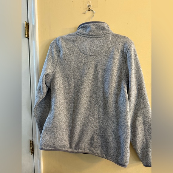 LL Bean quarter zip pullover fleece, misses size Large - Picture 4 of 7